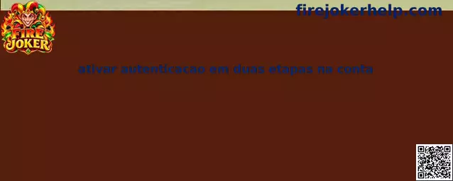 Ativar autenticação